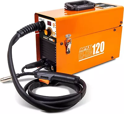 Impax 120A MIG Welder Kit  230V Compact Lightweight Portable 9.2kg IM-MIG-120 • £149.99