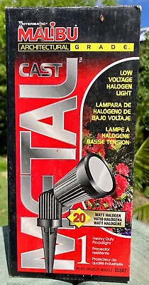 Malibu Architectural Grade Metal  Landscape Light 20W CL507 New In Box W/ Bulb • $20