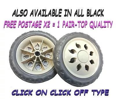 £7.99 • Buy 2 X Replacement / Spare Shopping Trolley Wheels (1 PAIRS ONLY) *FREE DELIVERY*