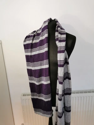 £24.99 • Buy M&S Autograph 100% Pure Cashmere Scarf. FREE UK Post Purple Grey