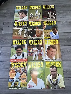 £14.99 • Buy WISDEN CRICKET MONTHLY Jan 86 - Dec 86 MAGAZINES Complete Year Collection X 12