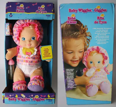 Rare Vintage 1995 Baby Wiggles N' Giggles Doll Tyco New ! • $118.01