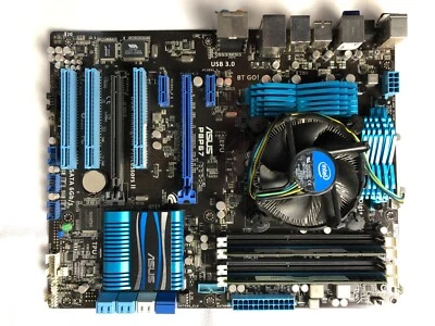 £69 • Buy Asus P8P67 Motherboard Bundle With Intel Core I5-2500 Processor And 8GB Ram Inc