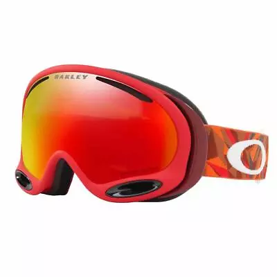 Oakley A Frame 2.0 Goggles Facet Red Brick W/Prizm Snow Torch Iridium • $69