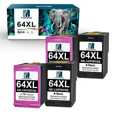 64 XL 64XL Ink Cartridges For HP ENVY 6255 6258 7130 7164 7830 7855 7858 Lot • $32.85