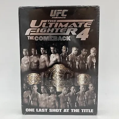 NEW! UFC Presents - The Ultimate Fighter 4: The Comeback (DVD Box Set 2007) • $24.99