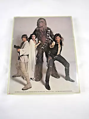 Vintage Official Star Wars Fan Club 8x10 In Plastic Frame - 1977 - Fox - USA • $49.99