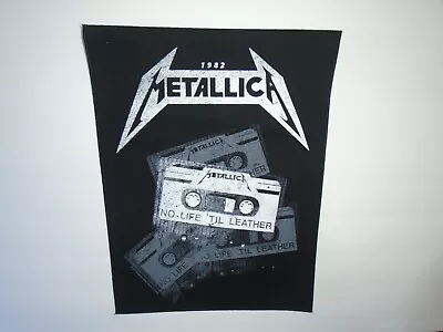 Metallica No Life Til Leather Printed Back Patch • $15.99