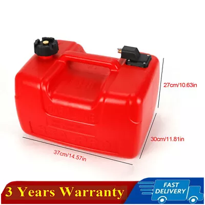 3.2 Gallon Boat Fuel Tank Low Profile 12L Portable Outboard Motor Gas Storage US • $42.75