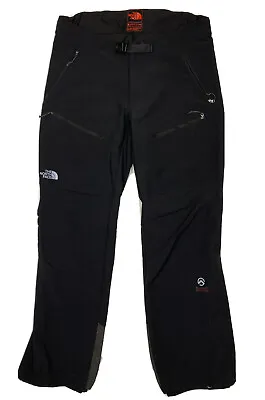 $48 • Buy The North Face Summit Series Men Size XL (Meas 38x32) Black Zip Pocket Ski Pants