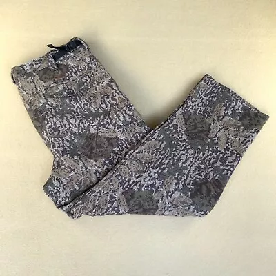 VTG Rare Woolrich Camouflage Wool Nylon Cargo Pants Hunting Outdoor Mens 2XL XXL • $41.80