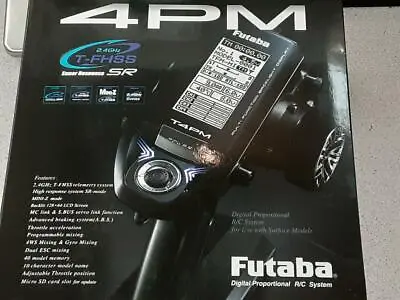 $329.99 • Buy Futaba 4PM 4-Channel 2.4GHz T-FHSS Radio System W/R334SBS Receiver 01004387-3 