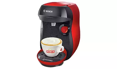 Tassimo By Bosch Happy Pod Coffee Machine  Red Includes Coffee Pod Packs • £4.99