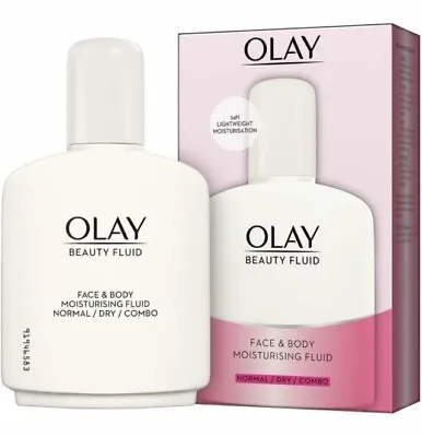 Olay Beauty Fluid Face And Body Moisturising Fluid Normal Dry Combo Skin 200ml • £7.18