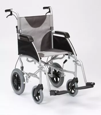 Drive Ultra Lightweight Aluminium Transit Attendant Wheelchair 20  • £305.70