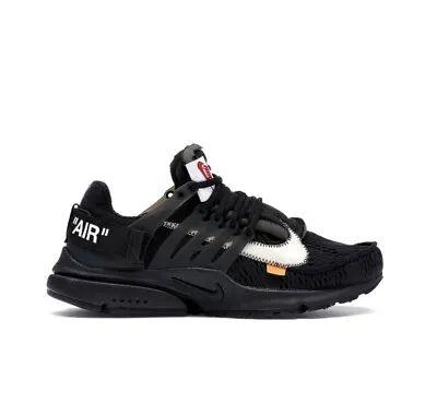 Nike Air Presto X Off-white Black Sneakers Size: Uk9 / Us10 • £1490