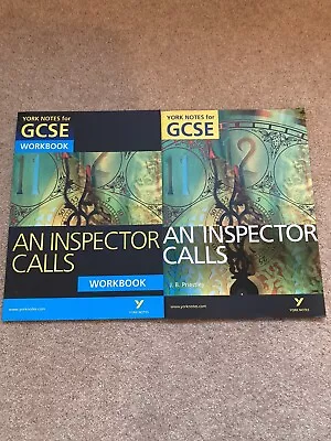 York Notes Inspector Calls English A Level Set Guide And Workbook • £4.99