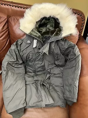 US Military Extreme Cold Weather N-3B Snorkel Parka Jacket Coat Size XSMALL New • $199.95