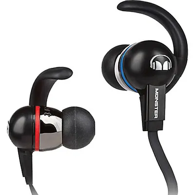 Monster ISport Immersion In-Ear Headphones (Black) • $79