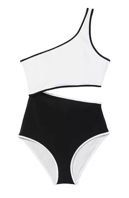 Victoria's Secret Large  Swim Cutout One-Piece Swimsuit Monokini Colorblock  NWT • $39.99