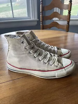 Vintage 1970’s Converse High Top Sneakers Men's White Size 8! • $30