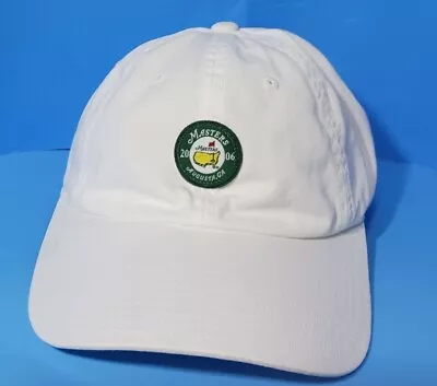 Masters White Golf Hat Adjustable Augusta Cap Made By American Needle 2006 • $13.99
