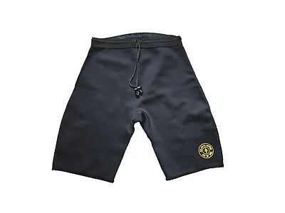 Gold's Gym Neoprene Shorts Men's Size M/L Black Waist Weightlifting • $31.16