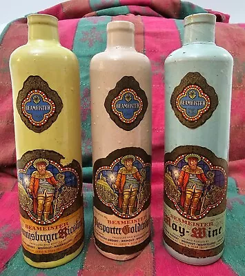 3!!! Vintage German Beam Meister Wine Bottles • $35