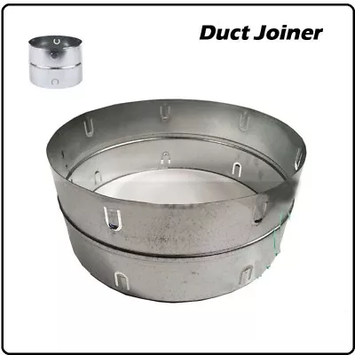 1x 150mm Joiner Metal Heating Duct Joiner Metal Joiner 6inch Joiner Duct Joiner • $22