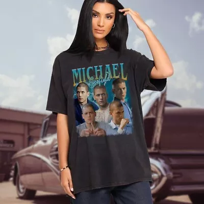 Michael Scofield Bootleg Shirt Vintage Michael Scofield Graphic Streetwear Tee • $21.56