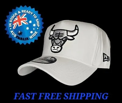 Chicago Bulls Nba New Era 9forty White Snapback Cap Hat La Ny Nfl Mbl Basketball • $36.95