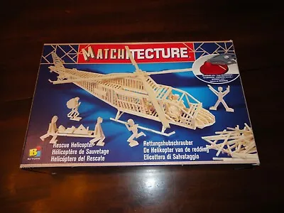 Matchitecture Rescue Helicopter Model Kit #6646 Open Box Contents New • $10.96