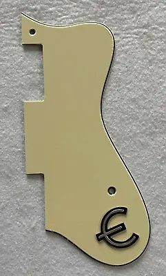 Fits Epiphone Dot Style Guitar Pickguard3 Ply Vintage Yellow & E Logo • $12.99