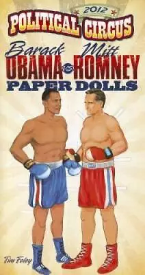 2012 Political Circus Barack Obama Vs. Mitt Romney Paper Dolls - VERY GOOD • $3.89