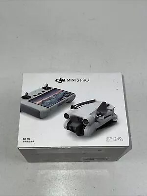 $798 • Buy DJI Mini 3 Pro DJI RC-Lightweight Foldable Camera Drone 4K/60FPS With RC Remote