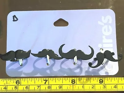 Ring Bundle X4 Funny Moustache Claires Claire's Adjustable Jewellery RRP £6 • $5.59