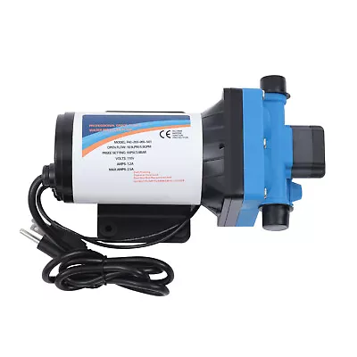 110V Self Priming Water Pressure Diaphragm Pump 55 PSI For Home/Caravan/Marine • $65.55