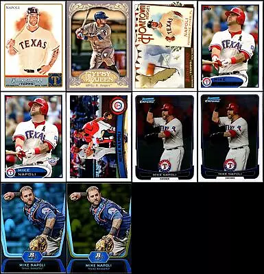 (10)   Mike Napoli Texas Rangers Lot • $9