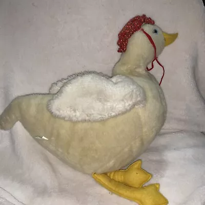 Eden Toys Vintage Mother Goose Plush 24” Beak To Feet Huge Stuffed Animal • $18