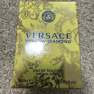 Versace Yellow Diamond Eau De Toilette Womens Parfum Fragrance 1 Oz/ 30 Ml NEW • $30