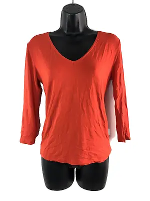 Majestic Paris For Neiman Marcus Size 2 Superwashed Soft Touch Top 3/4 Sleeve • $19.99