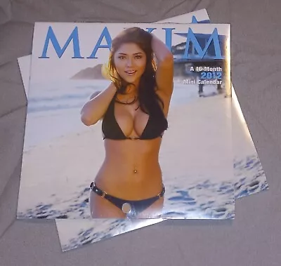 Arianny Celeste MAXIM 16 MONTH 2012 MINI CALENDAR UFC Ring Girl Cover Sealed • $11.71