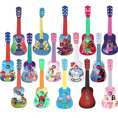 Lexibook My First Toy Guitar For Kids Plastic Nylon Disney Pixar 3+ - 14 Designs • £24.95