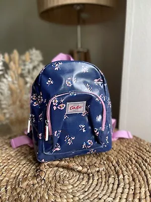 Cath Kids Small Oilcloth Backpack Rucksack VGC • £15