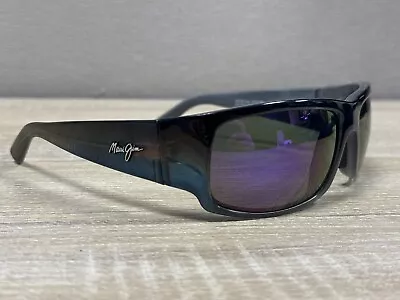 Maui Jim World Cup MJ 266-03F Wrap BLUE/BROWN /GRAY Polarized Sunglasses #189 • $125