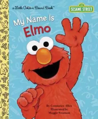 My Name Is Elmo (Sesame Street) (Little Golden Book) - Hardcover - ACCEPTABLE • $3.64