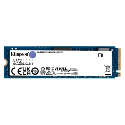 $110 • Buy Kingston NV2 1TB M.2 2280 NVMe PCIe 4.0 SSD