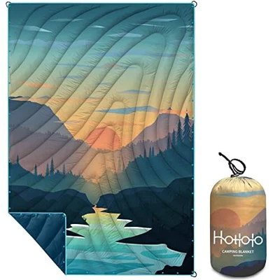 $59.23 • Buy  Camping Blanket,Lightweight Down Alternative Puffy Printed Camping Blanket 