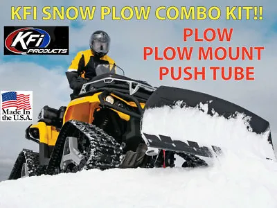 KFI SNOW PLOW KIT Arctic Cat '02-'17 450 500 60  Plow / Plow Mount / Push Tube  • $712.85