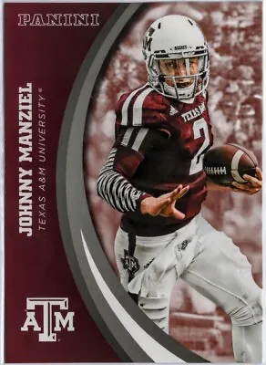 2015 Panini Collegiate Texas A&M Johnny Manziel #14 • $1.99